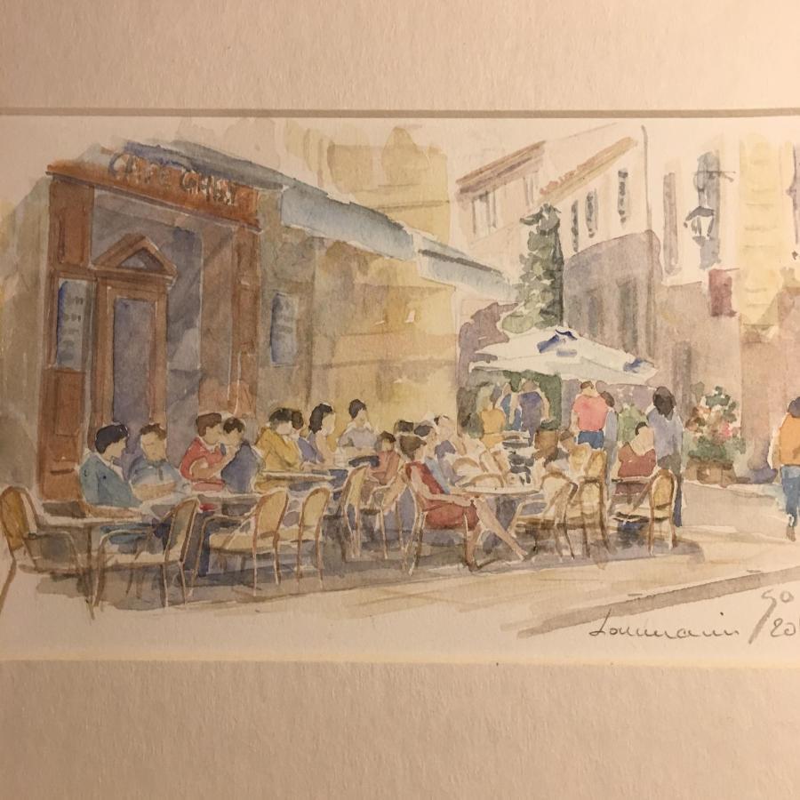 la chambre d'hôte Lourmarin Exterior foto